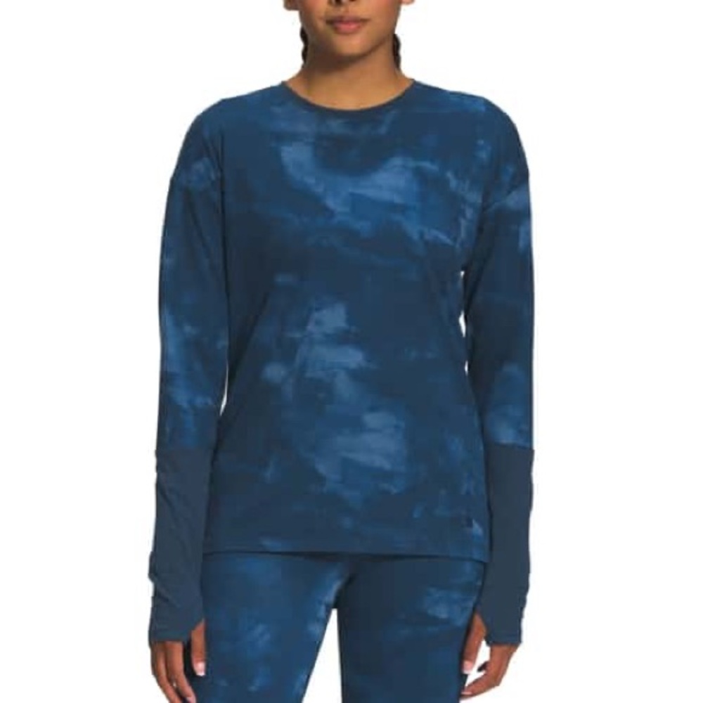 The North Face Flash-Dry Women's Printed Dawndream Long Sleeve Shirt - Picture 1 of 16